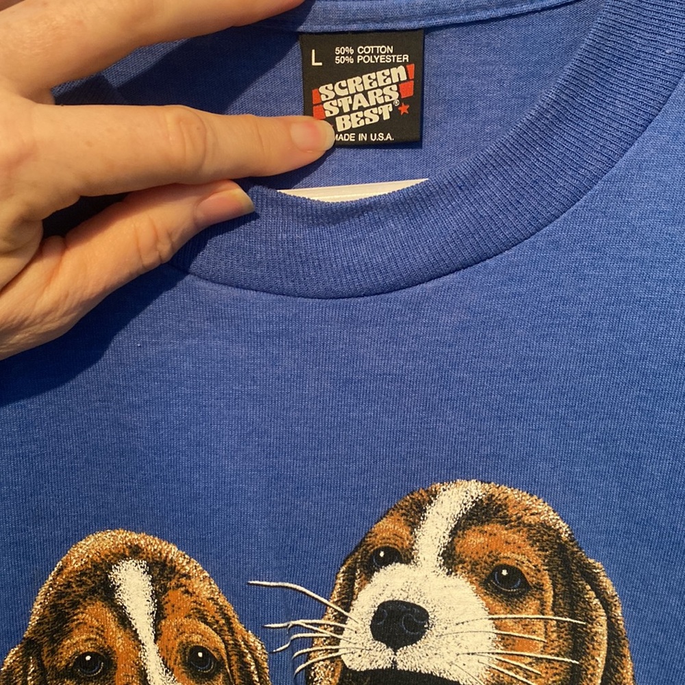 🚨 🥷 beagle pups excellent condition T-shirt beagles - Picture 2 of 3